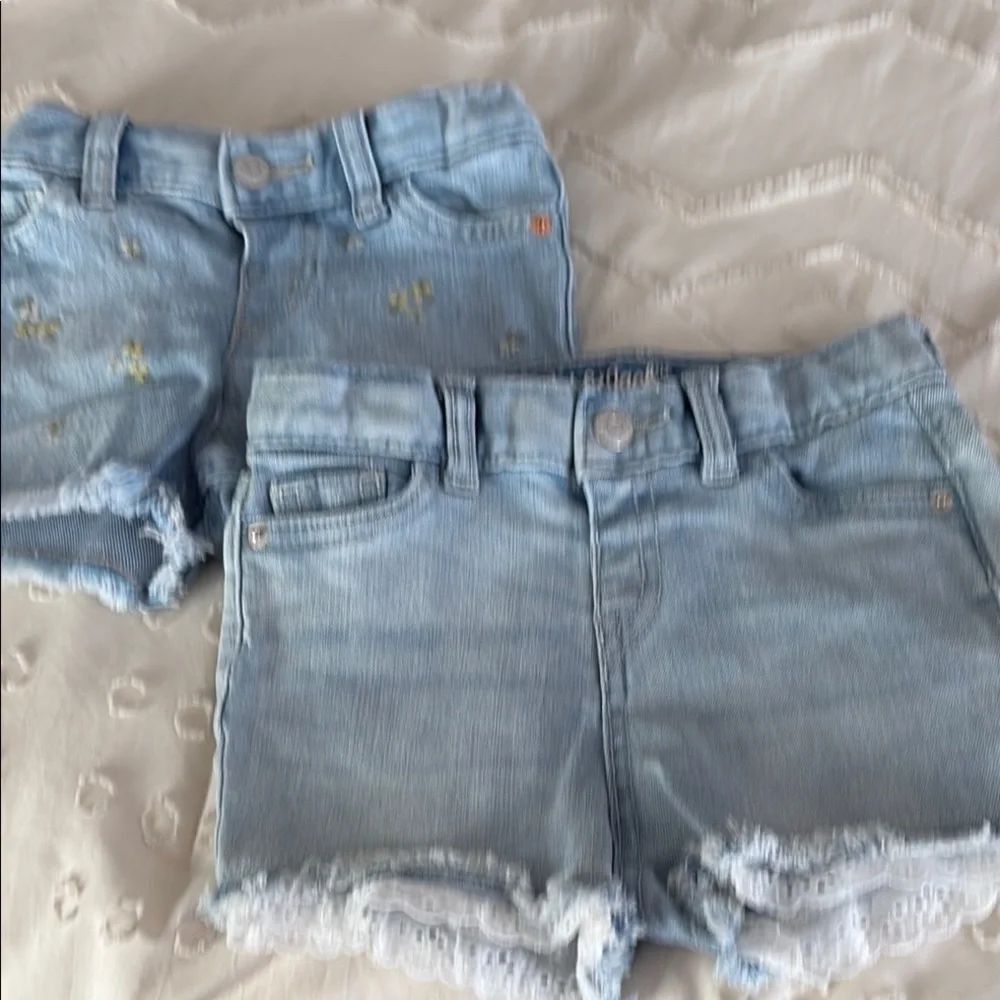 Cat & Jack Blue Casual Denim Shorts